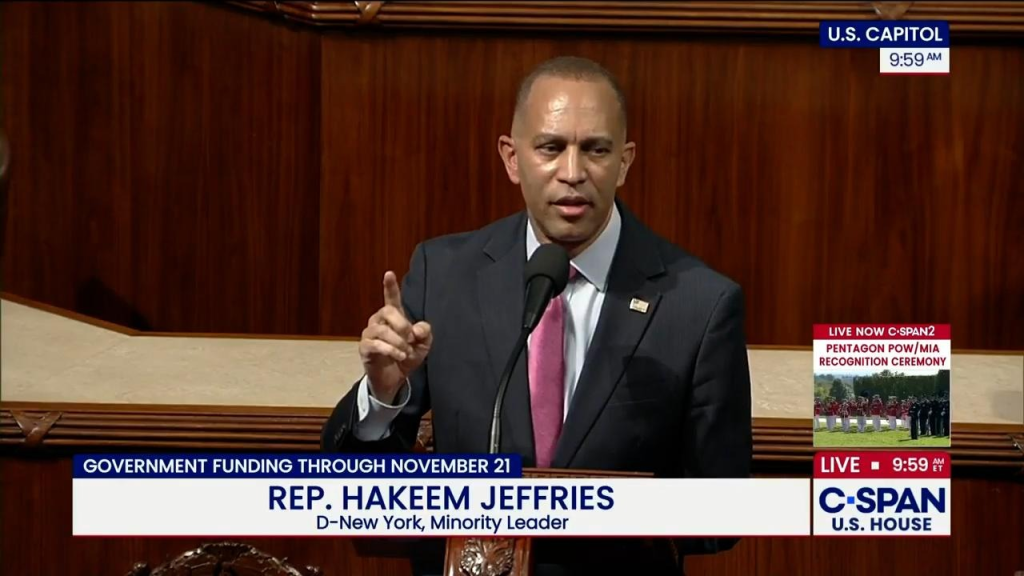 Leader Jeffries speaking on the House Floor